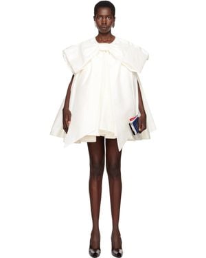 VAQUERA Ssense Exclusive Bridal Capsule Bow Minidress - Black