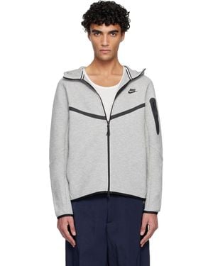 Nike Tech Fleece Windrunner Full-Zip Jacket - Grey