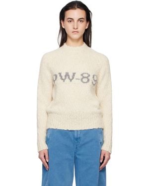 Paloma Wool Pull Solo Blanc Cassé - Bleu
