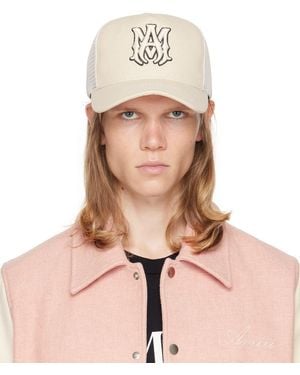 Amiri Off- Ma Trucker Cap - Natural