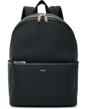 BOSS Twill Backpack - Black