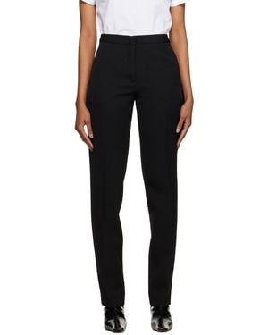 Jil Sander Black Four-pocket Pants