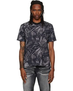 MASTERMIND WORLD Mw Og Forest Camo S/S T-Shirt - Black