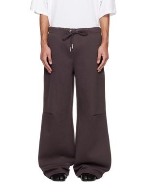 Jean Paul Gaultier 'The Embossed Gaultier' Lounge Pants - Brown