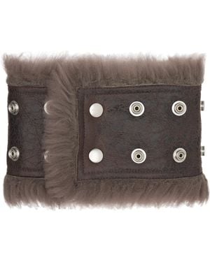 Rick Owens Concordians Strobe Neck Band - Metallic