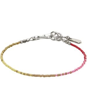 Paul Smith Beaded Bracelet - Metallic