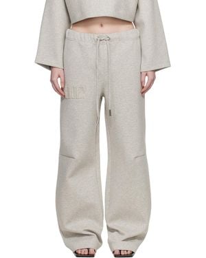 Jean Paul Gaultier 'The Embossed Gaultier' Lounge Trousers - White