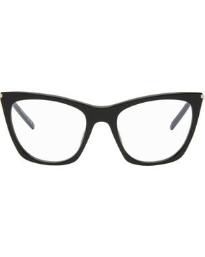 Saint Laurent Sl 214 Kate Thin Glasses - Black