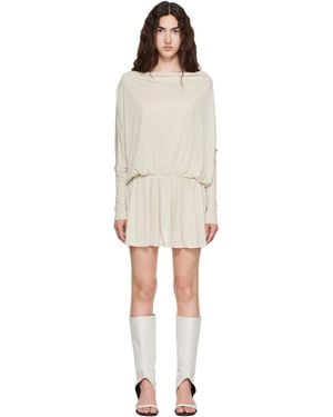 Belle Anna Alder Minidress - White