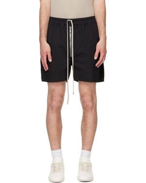 Rick Owens Tower Bela Boxer Shorts - Black