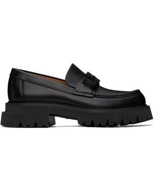 Ferragamo Chunky Gancini Ornament ローファー - ブラック