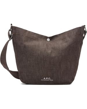 A.P.C. Journal Satchel - Black