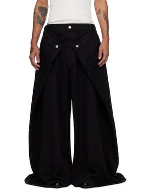 Lu'u Dan Maxi X Maxi X Maxi Jeans - Black