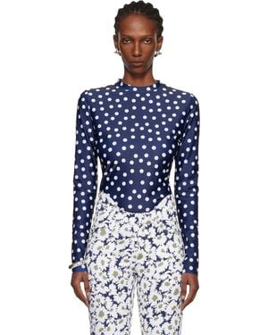 Jean Paul Gaultier 'The Polka-Dot' T-Shirt - Blue