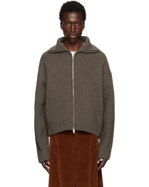 Studio Nicholson Sandos Knit Jumper - Black