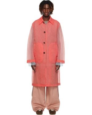 【DriesVanNoten】レンウィックス プリント シルク ダストコート メンズ Dries Van Noten コート | オンラインセールは最大61