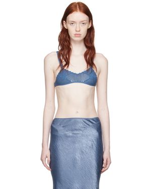 Anna October Soutien-Gorge Léger Liane Bleu
