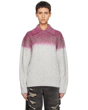 Adererror Grey Rowy Jumper