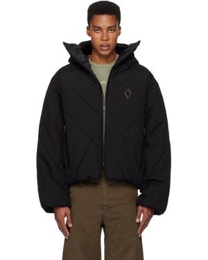 A_COLD_WALL* Shiro Hooded Puffer Jacket - Black