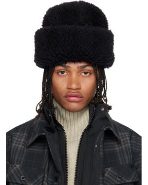 Sacai Puffy Beanie Hat - Black
