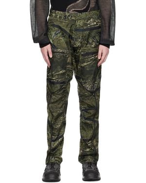 OLLY SHINDER Khaki Convertible Cargo Trousers - Black
