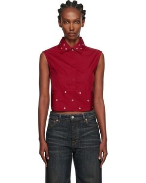 Our Legacy Haut Girdle Rouge