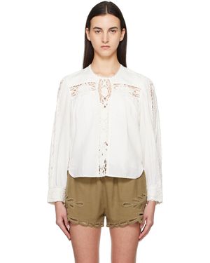 Isabel Marant オフホワイト Valmira ブラウス