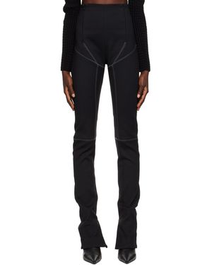 Maximilian Davis Pantalon Scuba Noir