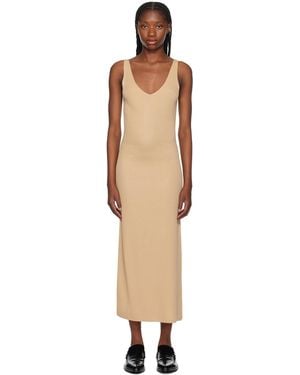 JOSEPH V-neck Maxi Dress - Black