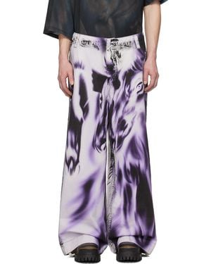 Gerrit Jacob Printed Jeans - Purple