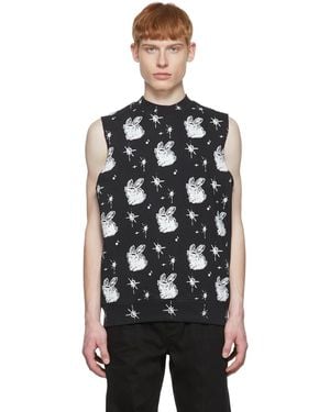 we11done Cotton Vest - Black