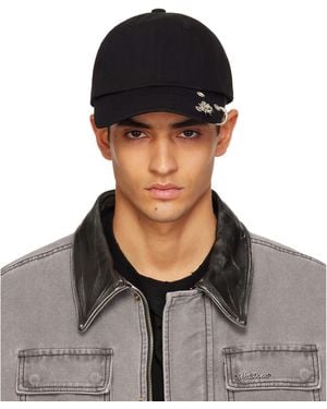 we11done Rose & Piercing Cap - Black