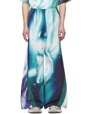 Gerrit Jacob Printed Track Pants - Blue