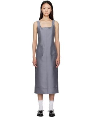 Thom Browne Column Maxi Dress - Black