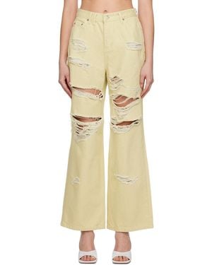 lesugiatelier Distressed Jeans - Natural