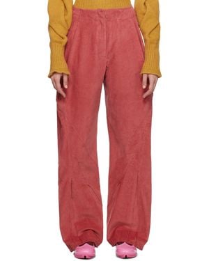 Kiko Kostadinov Venari Trousers - Red