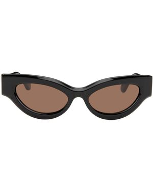 サングラス nanushka Black bio acetate Ruthie sunglasses Ruthie - Bio-Plastic Visor Sunglasses - Black – Nanushka