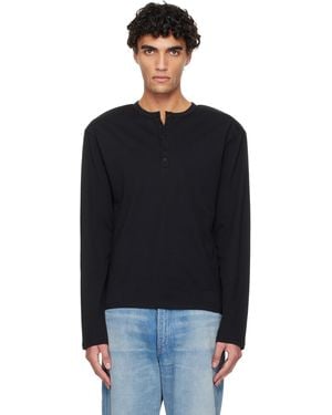 Paloma Wool Ryno B Henley - Black