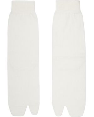 Maison Margiela Off- Tabi Socks - White