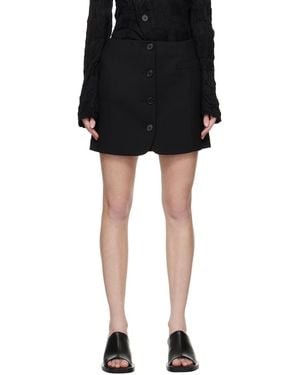 Helmut Lang Black Blazer Miniskirt