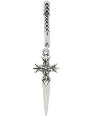 Emanuele Bicocchi Pugnale Single Earring - Metallic