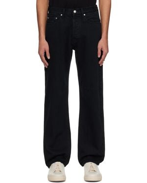 Paul Smith ブラック ストレートフィット ジーンズ