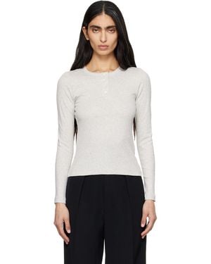 Flore Flore Jess Longsleeve T-Shirt - White