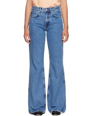 Anine Bing Wyatt Jeans - Blue