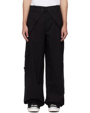 A_COLD_WALL* Panelled Cargo Trousers - Black