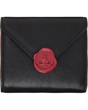 Vivienne Westwood Envelope Trifold Wallet - Black