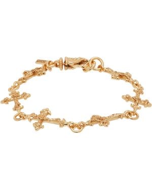 Emanuele Bicocchi Rose Multi-Cross Bracelet - Metallic