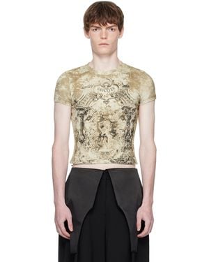 Jean Paul Gaultier 'The Médaillon' T-Shirt - Black
