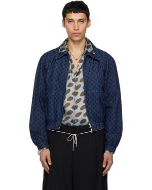 Dries Van Noten Vinnys Denim Jacket - Blue