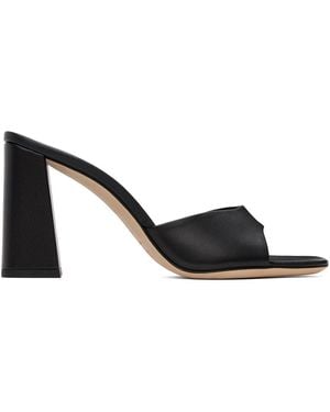 STAUD Sloane Heeled Sandals - Black